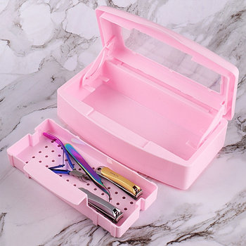 Контейнер для стерилизации, 0.5л розовый