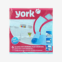 York тряпка 02004 6 шт, вискоза