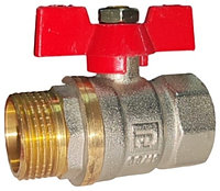 Кран шаровый FADO резьбовой (BP/HP) KN1 Ду 15 (1/2)