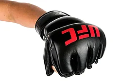 UFC Перчатки MMA для грэпплинга 7 унций чёрные
