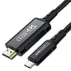 Кабель ACEFAST C1-10 USB-C to HDTV, алюминиевый, HD-видео, фото 3