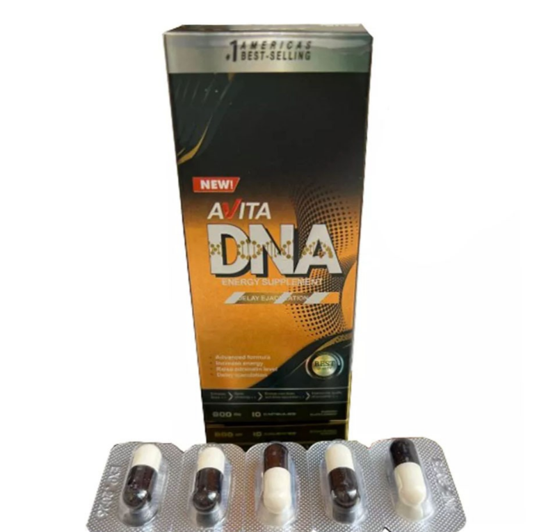 Мужской возбудитель AVITA DNA (10 капсул)