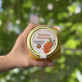 Мед с облепихой 320 гр