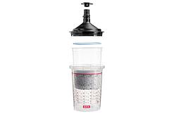 LCS бачок 0,65 л с одноразовыми вкладышами (50 шт.), сито 200 мкр (50 шт.), крышки (50 шт.) (1195850)