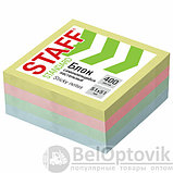 Блок самоклеящийся (стикеры) STAFF STANDARD, ПАСТЕЛЬНЫЙ 51х51 мм, 4 цвета, 400 листов, 116585, фото 3