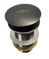 VER21AG Донный клапан без перелива, цвет графит VIEIR (50/1шт)