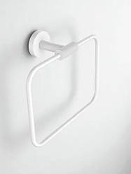 V5511F Полотенцедержатель кольцевой, белый VIEIR (24/1шт)