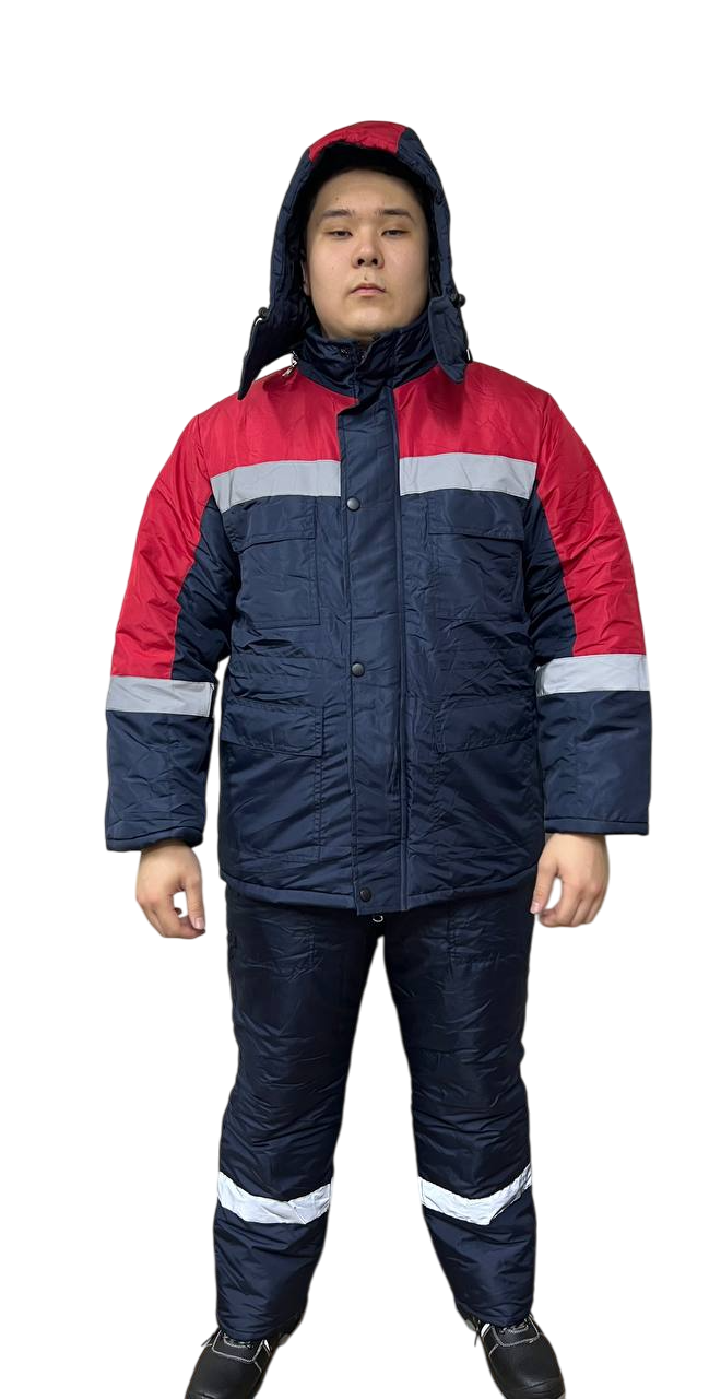 Костюм зимний Красный, фото 1