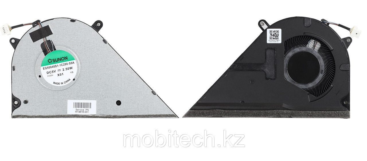 Системы охлаждения вентиляторы HP 15-EG 15-EH 5v4-pinКулер FAN, фото 1