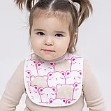 Слюнявчики непромокаемые, 2 шт, Uviton, тканевые, фото 2