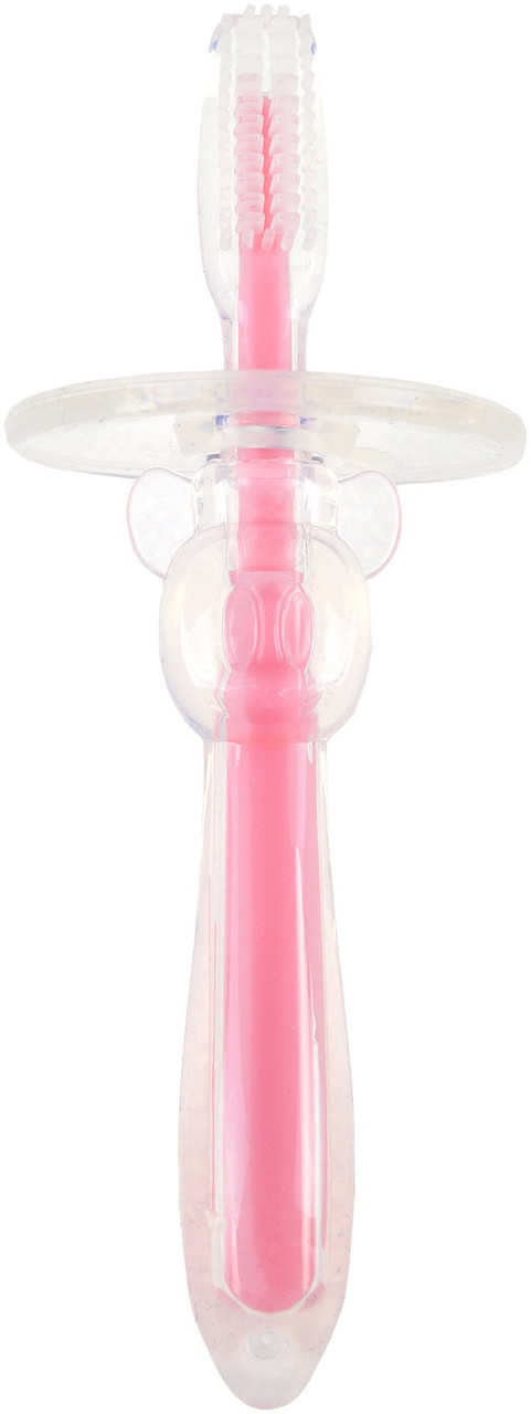 Силиконовая зубная щеточка-массажер "Первые зубки" Uviton, фото 1