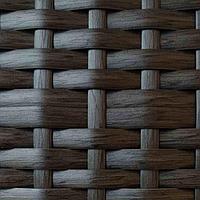 Ротанг полумесяц графит древесный 8мм