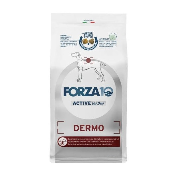 Forza10 Dermo Active для собак всех пород с патологиями кожного покрова 10 кг, фото 1