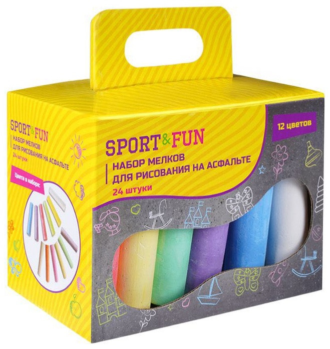 Мелки для рисования ТРИ КОТА, фото 1