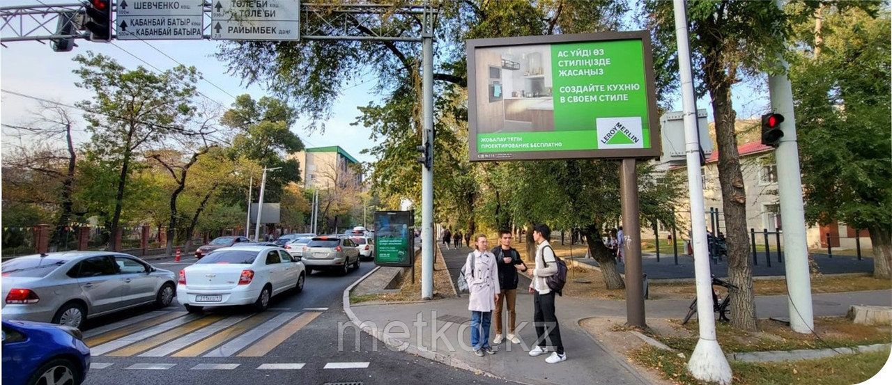 Ситиборд: Сейфуллина - Курмангазы, северо-восток, фото 1