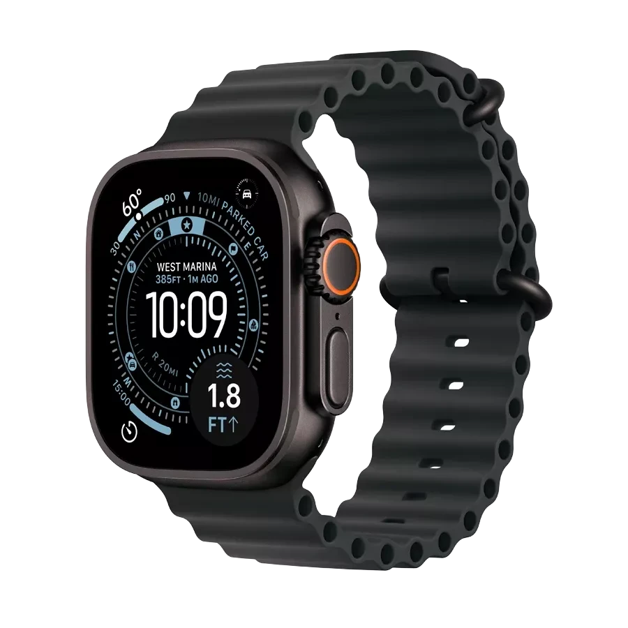 Apple Watch Ultra Series 3 GPS 2025 + Cellular Black Ocean Band MF0J4, фото 1