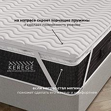 Топпер Kerege Double Cocos , 100x200x4 см, чехол двойной жаккард, фото 4