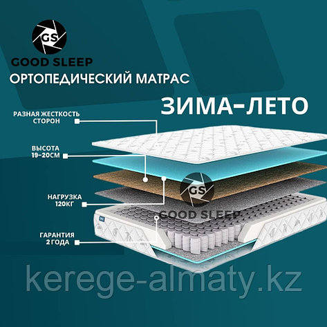 Матрас GOOD SLEEP Зима-Лето, 140x200x20 см, фото 1