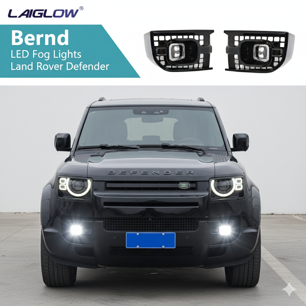 Светодиодные ПТФ линзы Laiglow для Rover Defender (2019–2025), фото 1