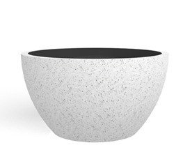 Вазон из композитного мраморного камня JOTA, модель KESE 120