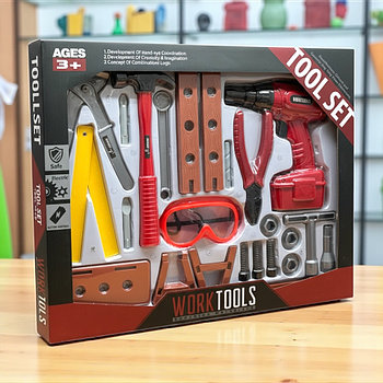 609-3 Инструменты дрель + 22 аксесс. 45х36см