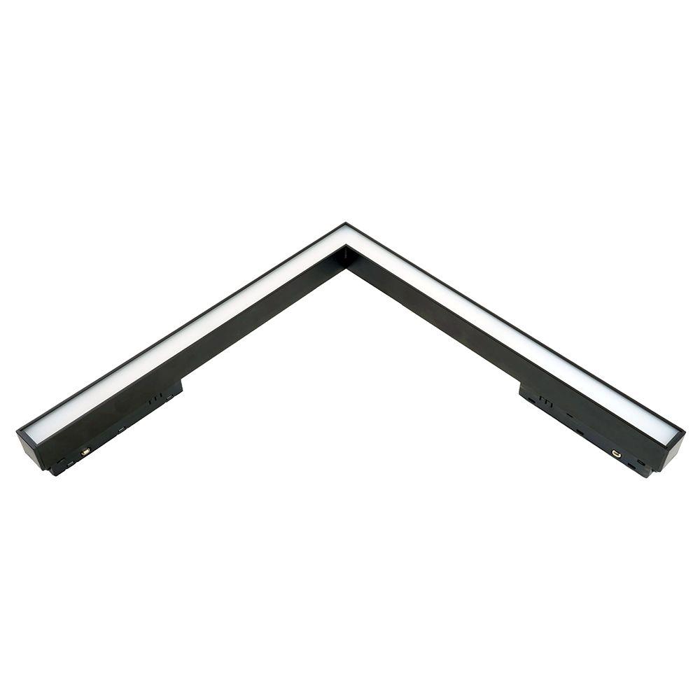 Светильник светодиодный Feron MGN307 трековый низковольтный 24W, 1920 Lm, 4000К, 110 градусов, черный серия, фото 1