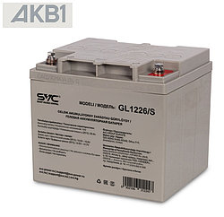 Аккумуляторная батарея SVC GL1226/S ( 12В 26 Ач | ШхГхВ, мм, 166х126х180 | Масса (± 3%), 8.15кг )