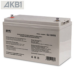 Аккумуляторная батарея SVC GL1265/S ( 12В 65 Ач | ШхГхВ, мм, 350*166*179 | Масса (± 3%), 19.8 кг )