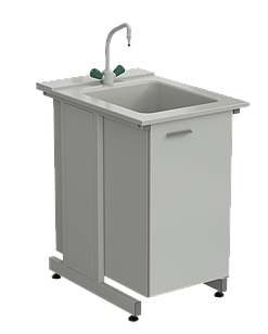 Стол лабораторный с мойкой