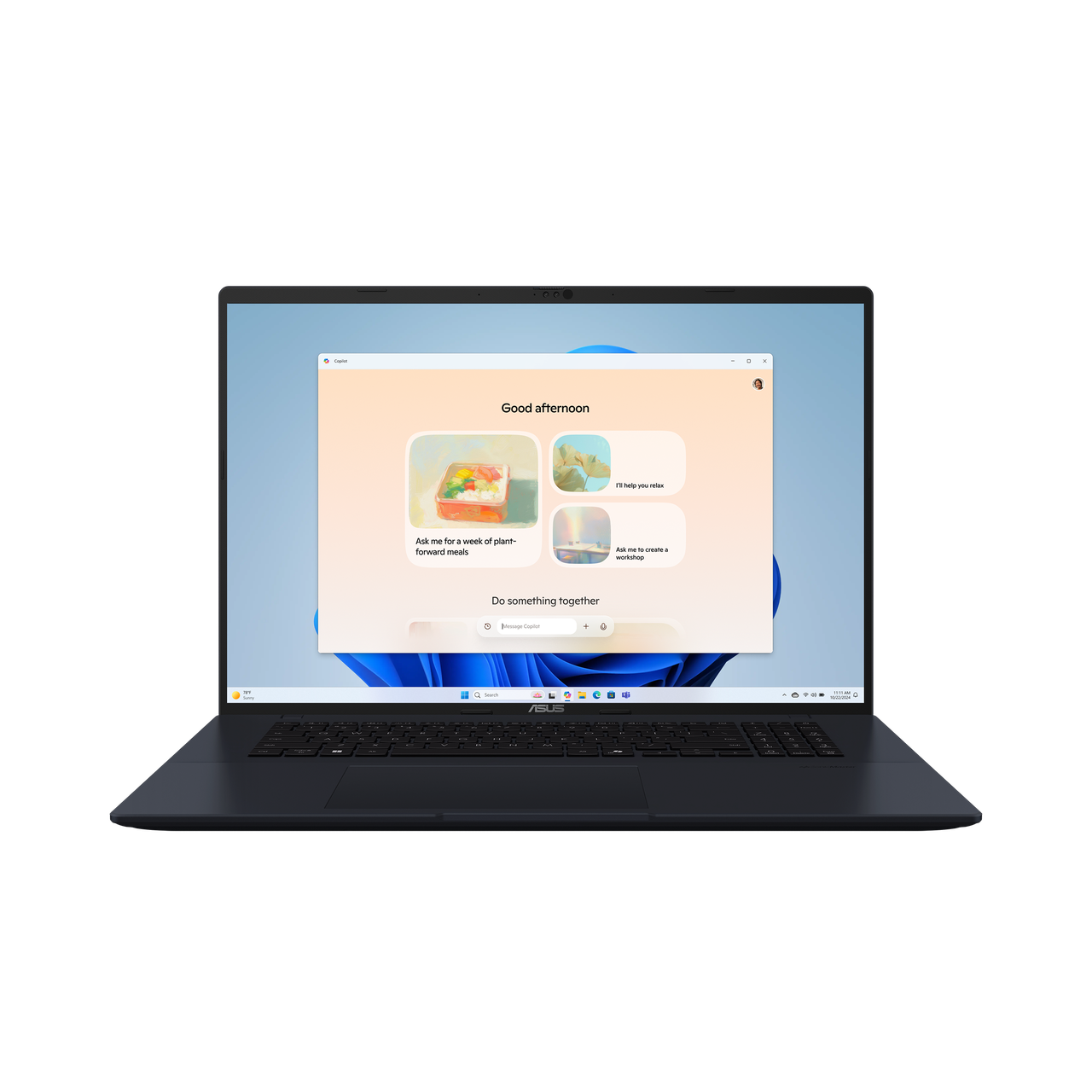 Ультрабук ASUS VivoBook 18 M1807HA-S8092 18" Ryzen 7 260/32Gb/1Tb SSD/DOS (90NB15P1-M00640), фото 1