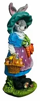 Статуэтка Зайчиха с корзиной 51х25х24см ФП832