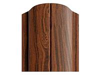 Евроштакетник Эллипс металлический 126х0.45 мм