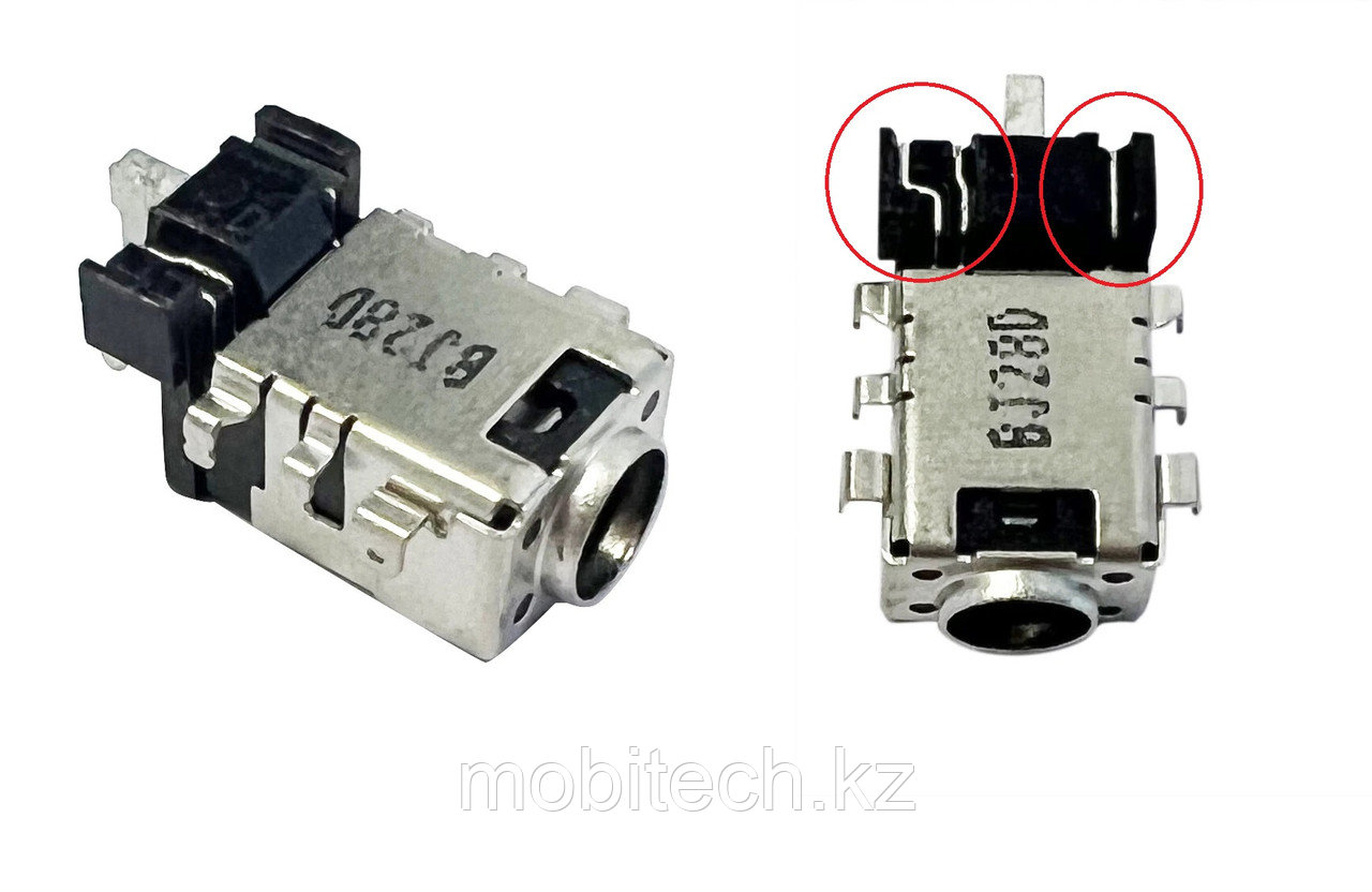 Разьемы DC-Jack Asus X515 M515 X415 X409 DC-jack разъем питания, 4.0x1.35мм, фото 1