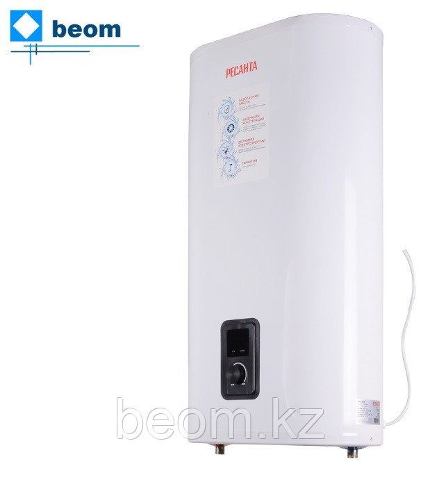 Водонагреватель накопительный ВН-50В Ресанта (50 л | 2 кВт | В 220 | настенный |°С 75 | Подводка нижняя), фото 1
