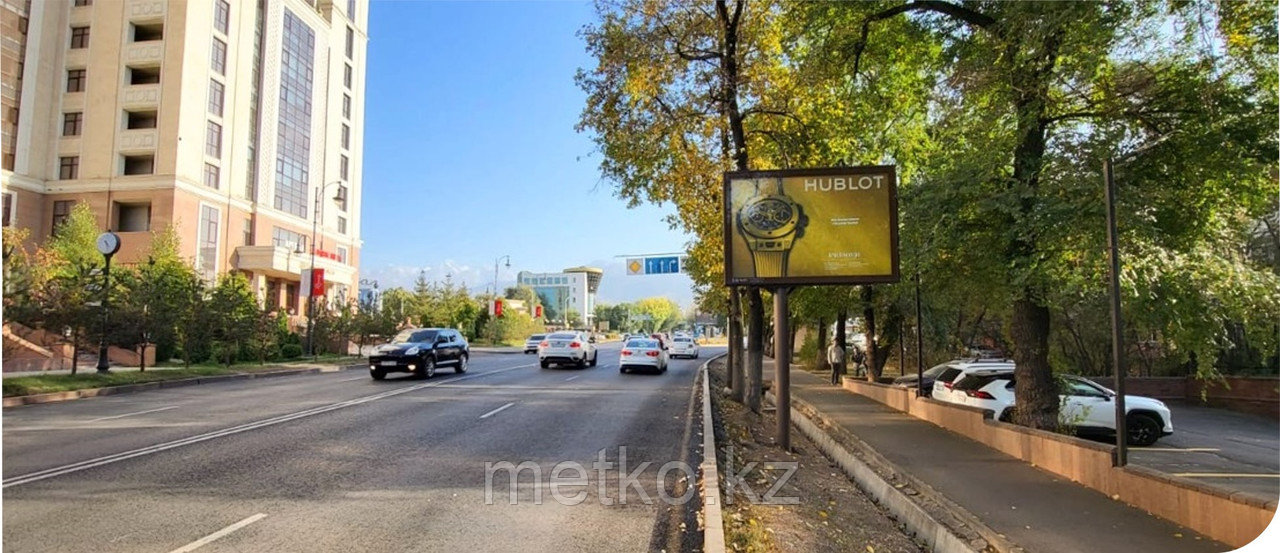 Ситиборд: Достык - Аль-Фараби, северо-запад, фото 1