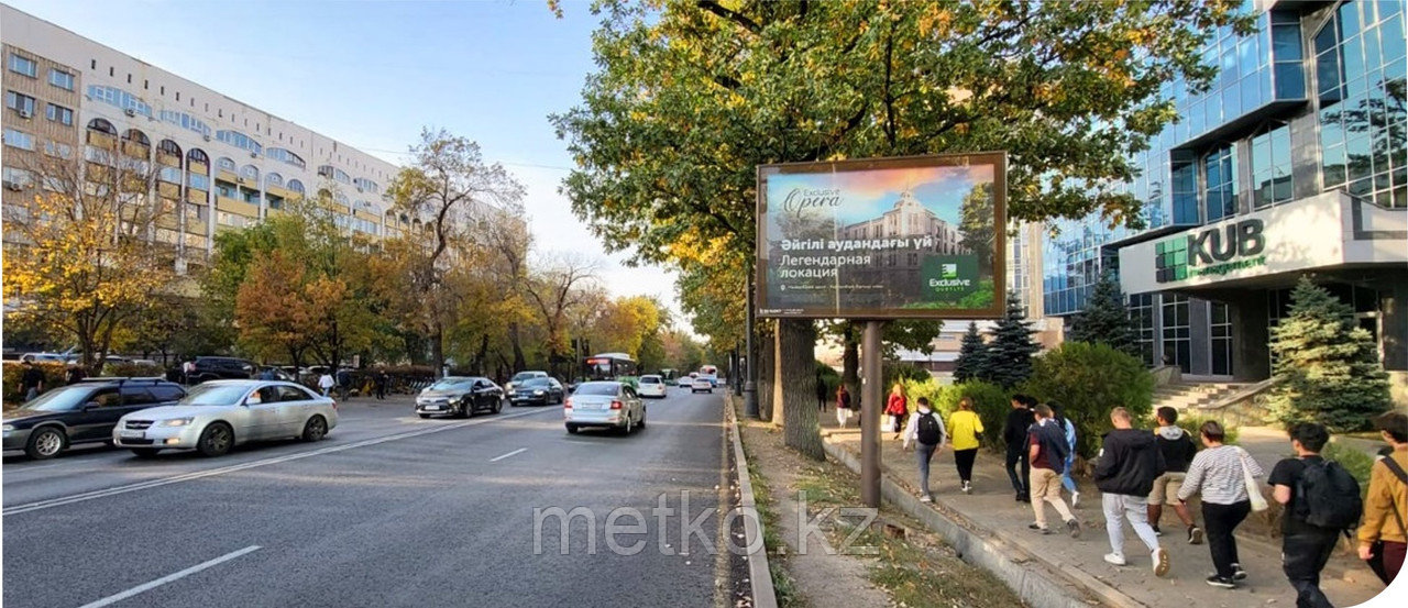 Ситиборд: Достык - Жолдасбекова, северо-восток, фото 1