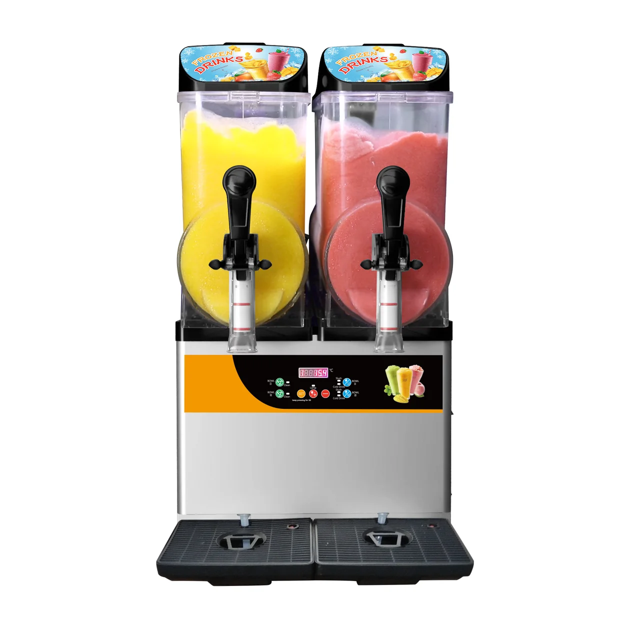 Гранитор для приготовления "фруктового снега" с 2 баками