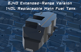 Замена основного топливного бака на 140 литров для BAIC BJ40 2018+ топливный насос
