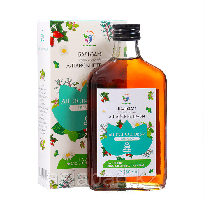 Бальзам Алтайские Травы «Антистрессовый», 250 мл, фото 1