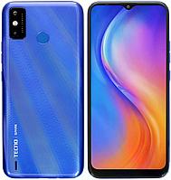 Смартфон Tecno SPARK 6 Go (KE5j) 3 ГБ/64 ГБ синий (Aqua Blue)