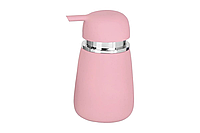Дозатор для жидкого мыла Аквалиния Soft В4333A-1P (4630072042286) светло-розовый