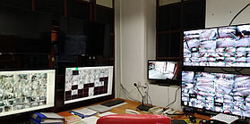 Система видеонаблюдения в академии 1