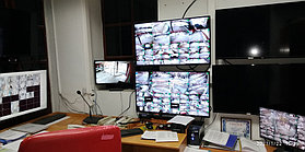 Система видеонаблюдения в академии 2