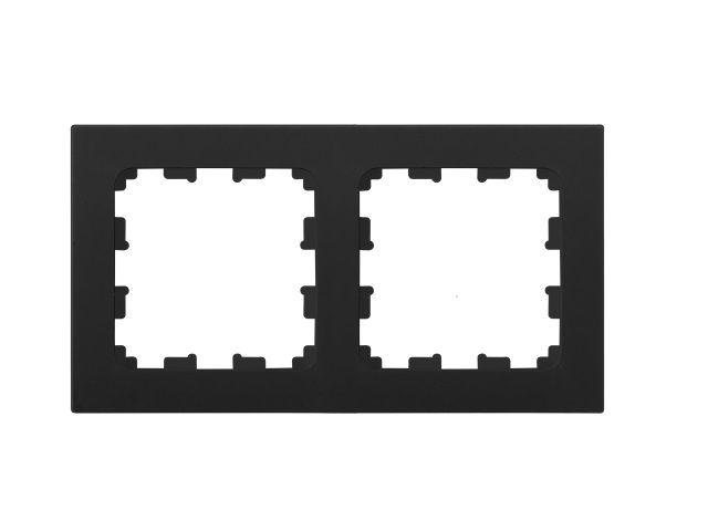 Рамка 2-местная карбон Astrum, BYLECTRICA