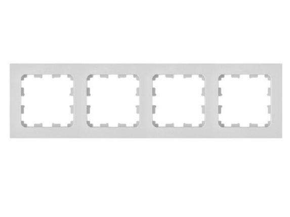 Рамка 4-местная белая, Astrum, BYLECTRICA, фото 1
