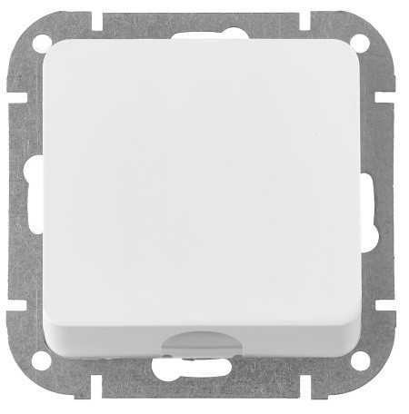 Розетка для вывода кабеля (скрытая) белая, Astrum, Bylectrica