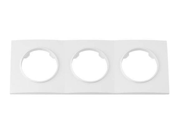 Рамка 3-местная белая, Прованс, Bylectrica, фото 1