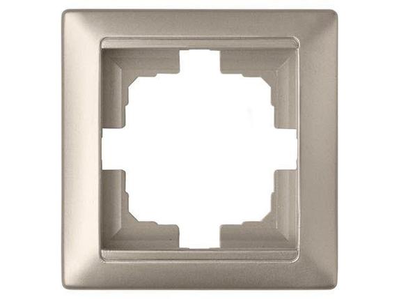 Рамка 1-местная шампань, Стиль, Bylectrica, фото 1