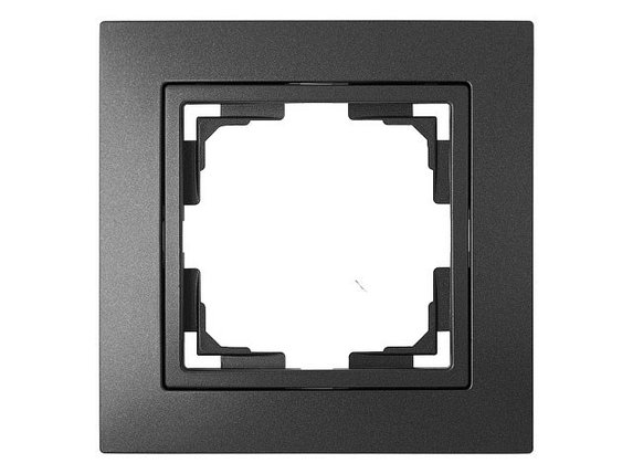 Рамка 1-местная графит, Уют, BYLECTRICA, фото 1