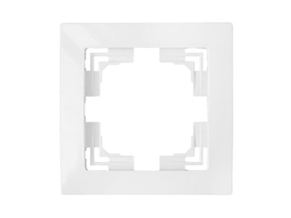 Рамка 1-местная белая, Уют, Bylectrica, фото 1